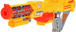 KiiToys® Combat Toy Gun Foam Dart Blaster (Yellow)